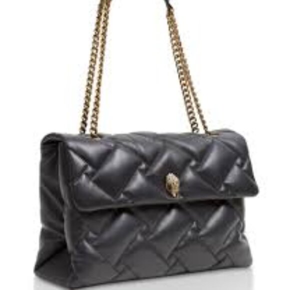 #131 - Kurt Geiger London Kensington Soft - XXL Black, NWT - Picture 10 of 17